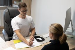 Urbanletics beim Beratungsgespräch